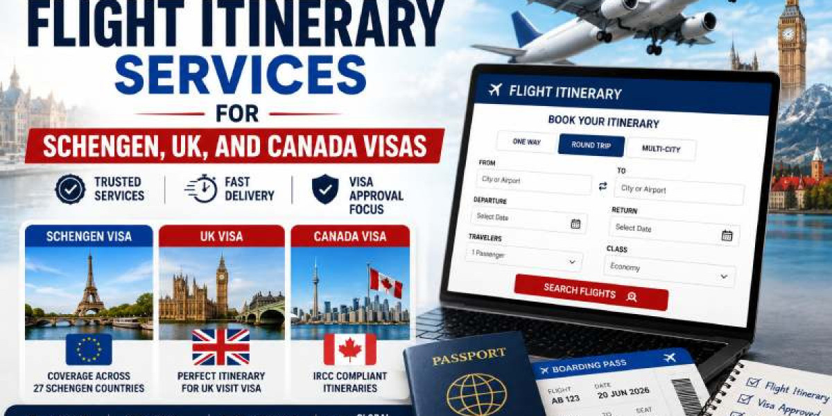 Best Flight Itinerary Services for Schengen, UK, and Canada Visas