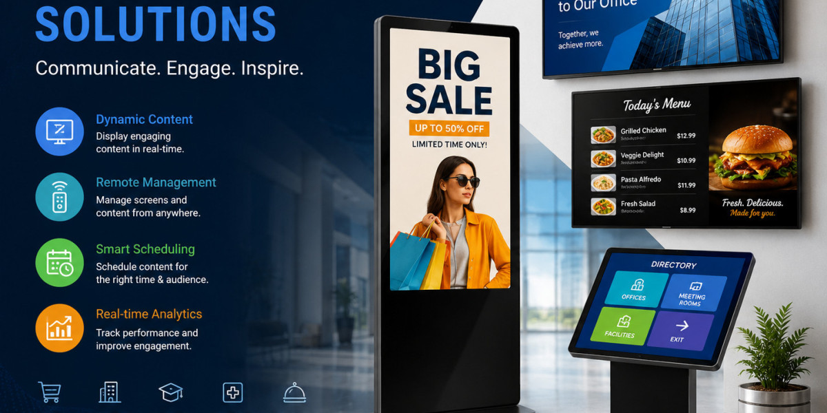 How Cloud-Based Digital Signage Solutions Simplify Content