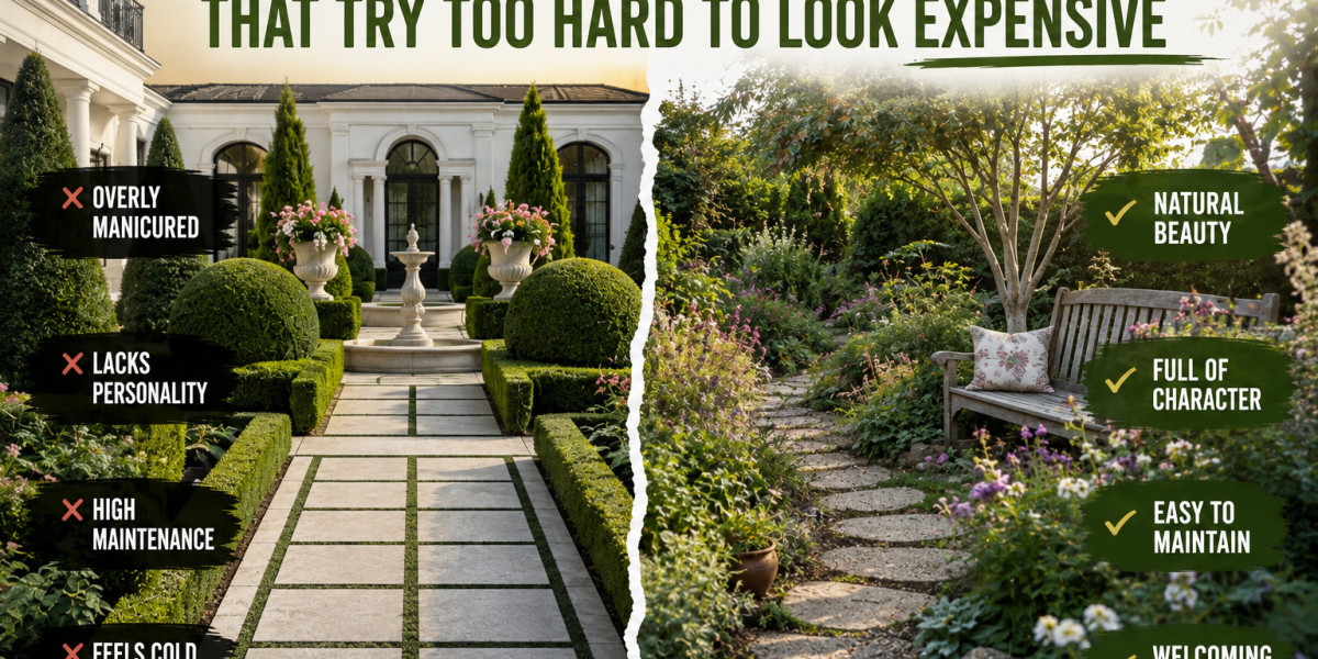The Problem With Gardens That Try Too Hard to Look Expensive