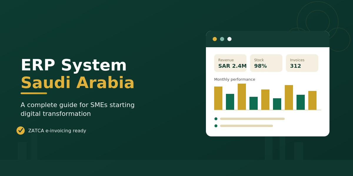 ERP System Saudi Arabia: A Complete Guide for SMEs Starting Digital Transformation