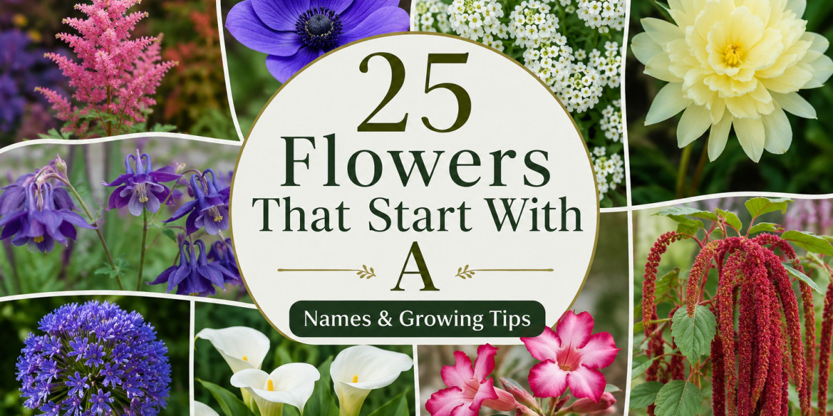 25 Flowers That Start With A:Names & Growing Tips