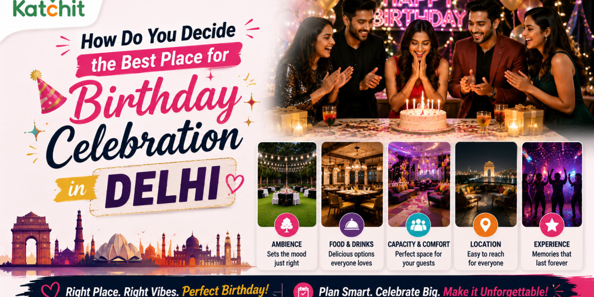 How Do You Decide the Best Place for Birthday Celebration in Delhi