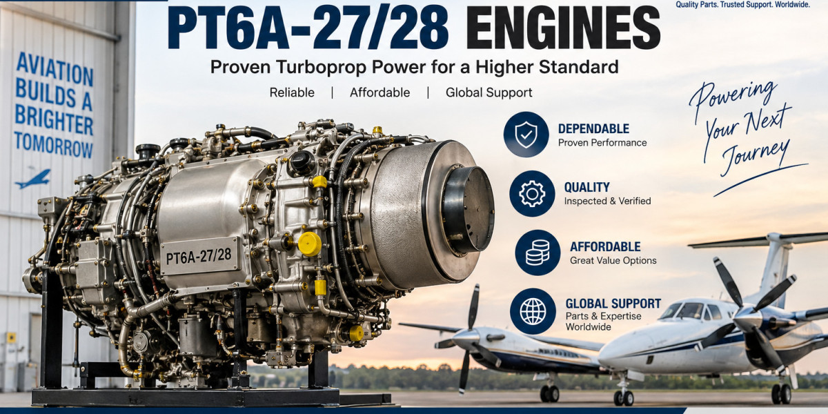 Best PT6A-27/28 Engines for Affordable Aircraft Power