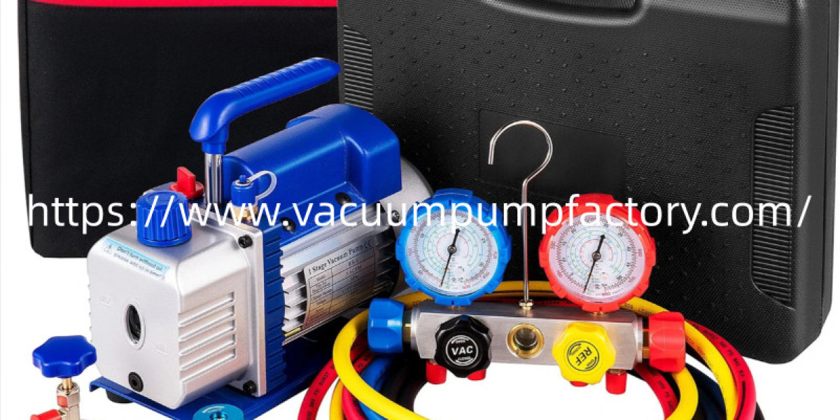 How Can vacuumpumpfactory HVAC Vacuum Pump Manifold Gauge Kit Match Service Needs?