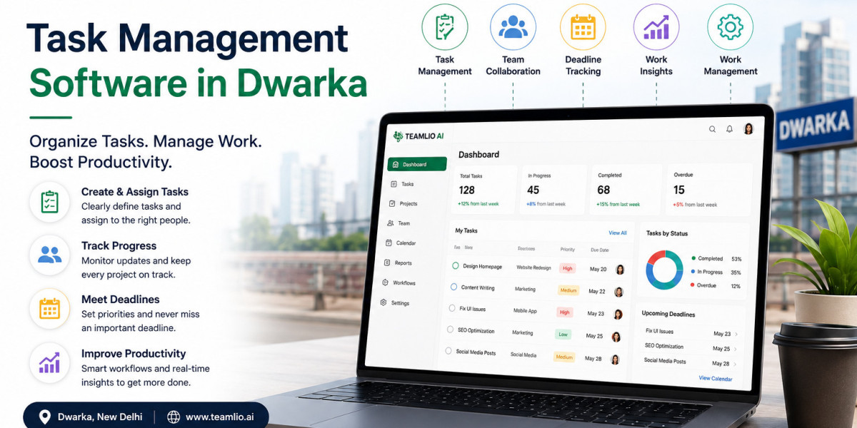 Best Task Management Software in Dwarka for Small Businesses | Teamlio AI