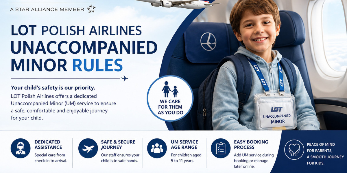 How Can I Book a LOT Unaccompanied Minor Service?