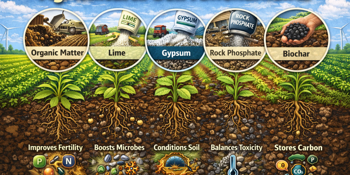 Agricultural Soil Amendments Market News and Recent Developments by 2034