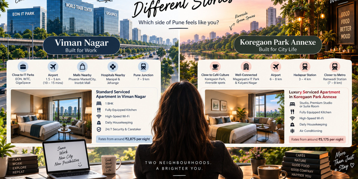 Comparing pune neighbourhoods for a stay