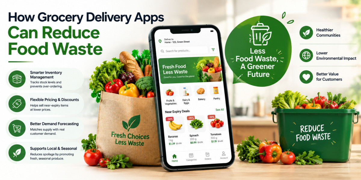How Grocery Delivery Apps Can Reduce Food Waste