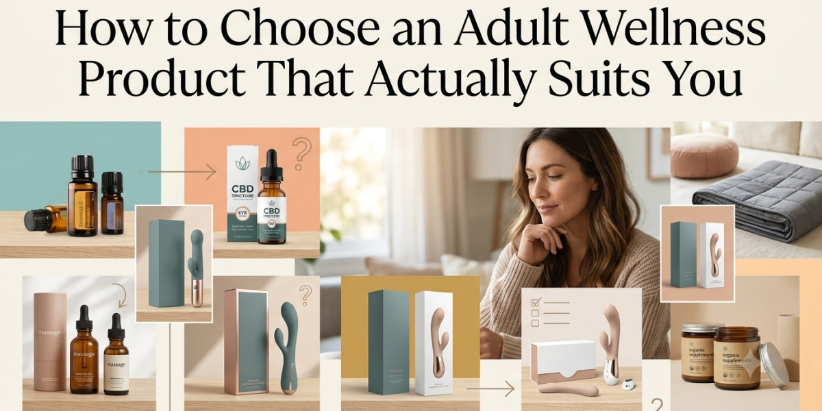 How to Choose an Adult Wellness Product That Actually Suits You