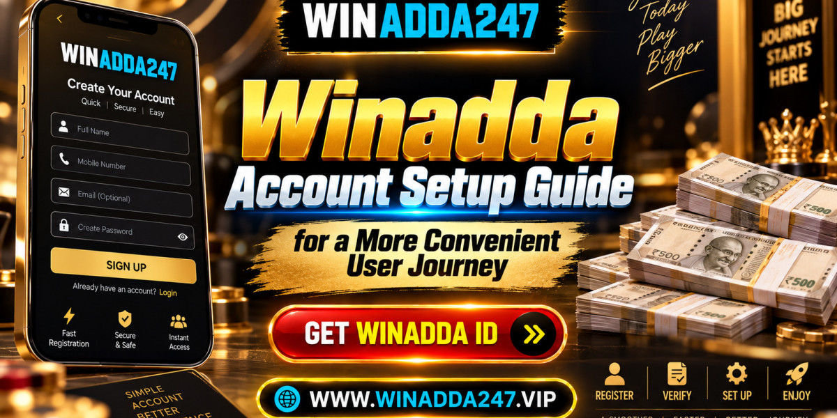 Winadda Account Setup Guide for a More Convenient User Journey