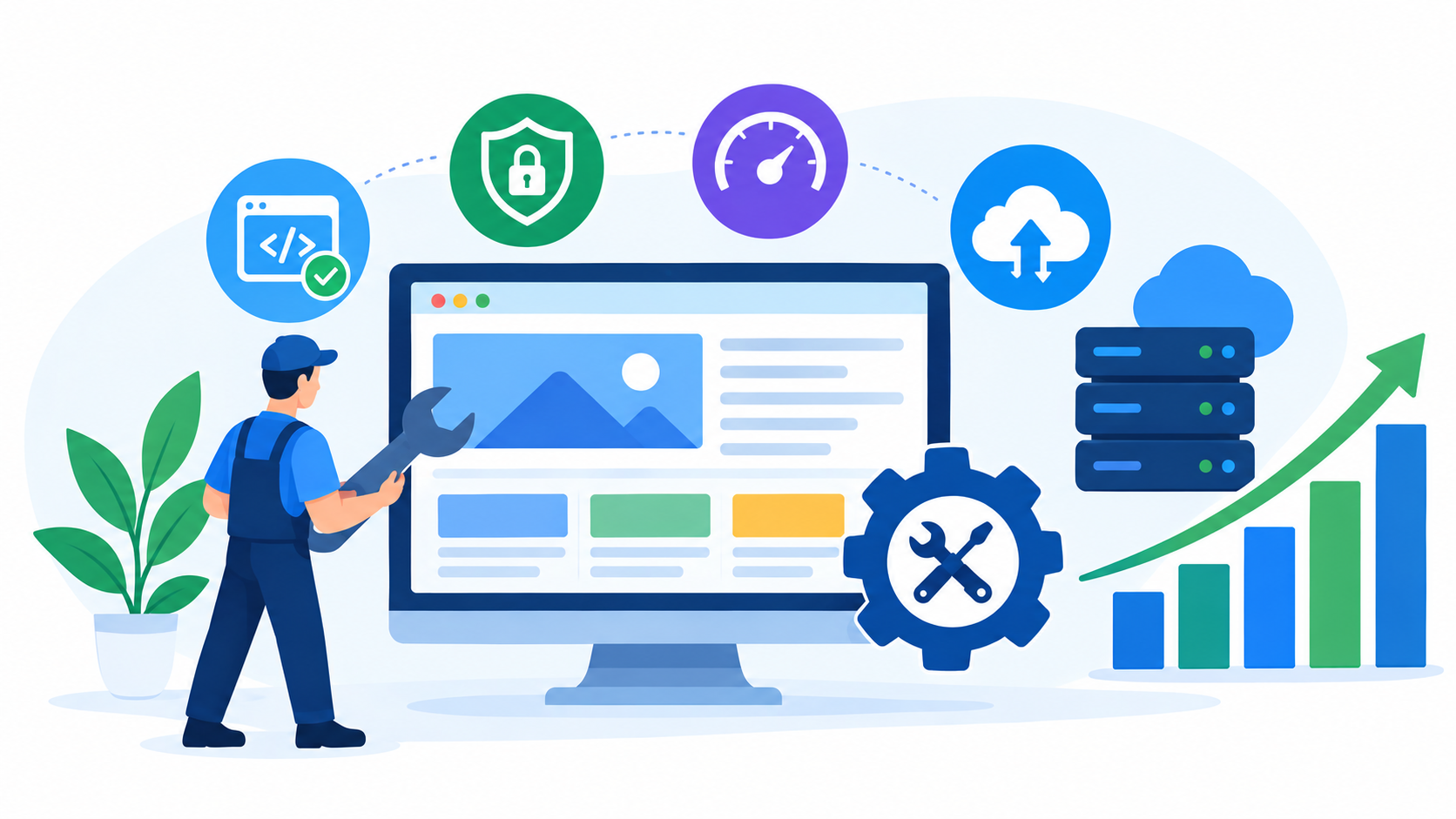 How Website Maintenance Improves Security & Business Growth
