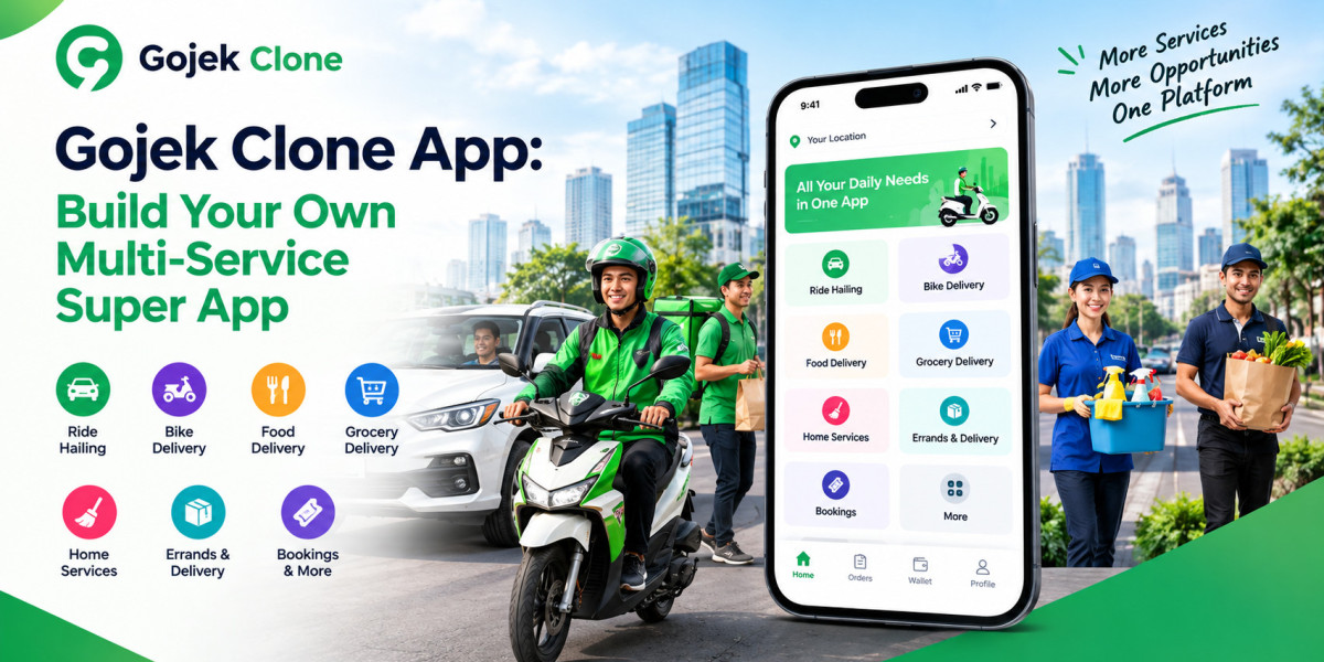 Gojek Clone App: Build Your Own Multi-Service Super App