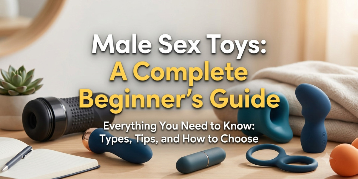 Male Sex Toys: A Complete Beginner’s Guide