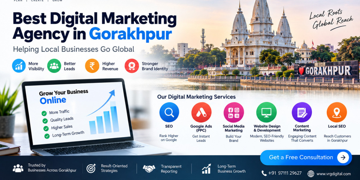 Best Digital Marketing Agency in Gorakhpur | VRG Digital
