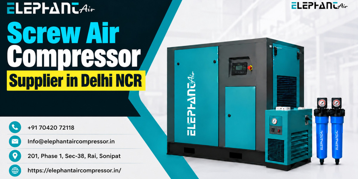 Screw Air Compressor Supplier in Delhi NCR | Trusted Supplier