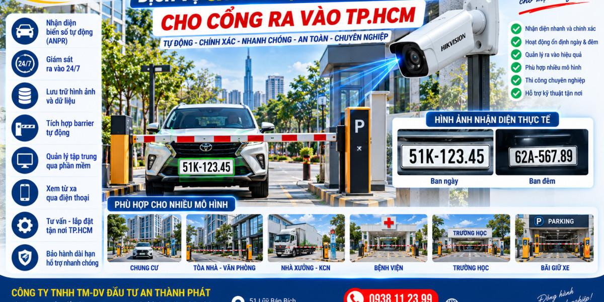 Dịch Vụ Camera Quay Biển Số Xe Cho Cổng Ra Vào TP.HCM