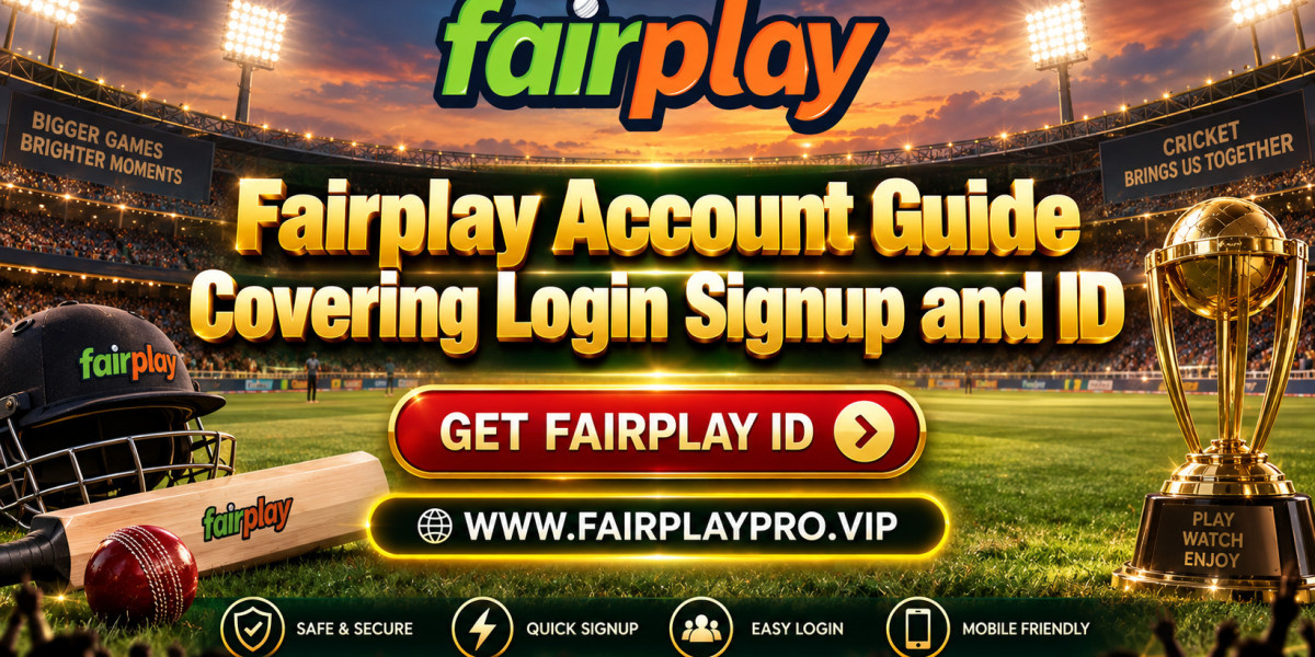 Fairplay Account Guide Covering Login Signup and ID