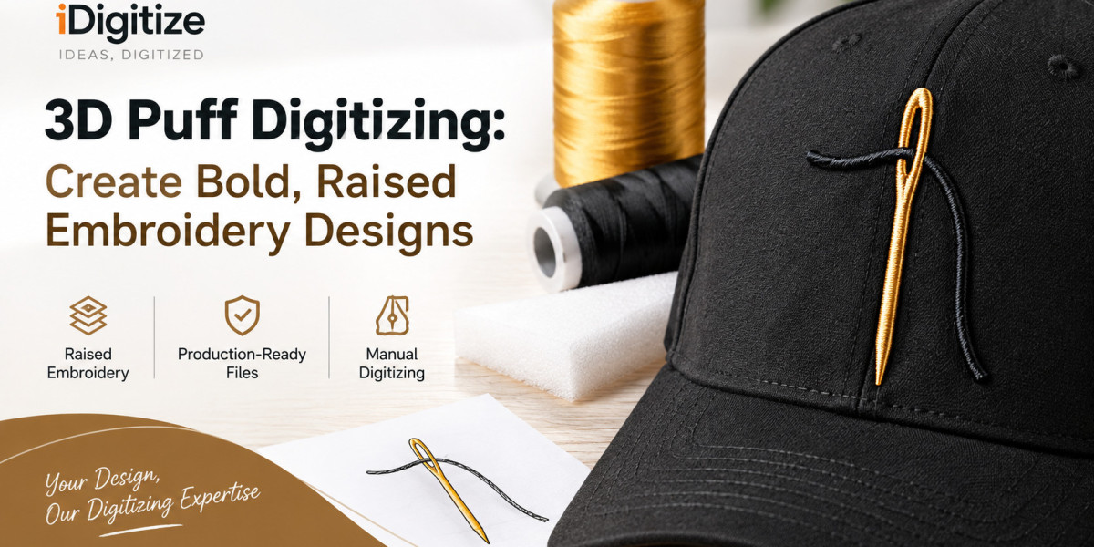 Create Bold, Raised Embroidery Designs