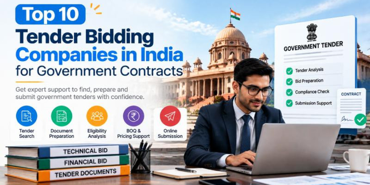Top 10 Tender Bidding Companies in India for Government Contracts in 2026