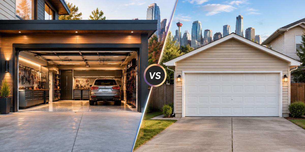Custom Garage vs Standard Garage: Which One's Right for Your Calgary Home?