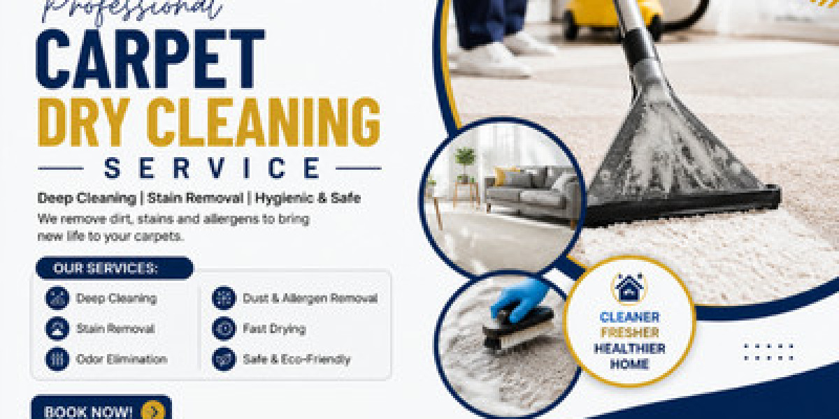 Professional Carpet Dry Cleaning Service | Deep Cleaning & Stain Removal