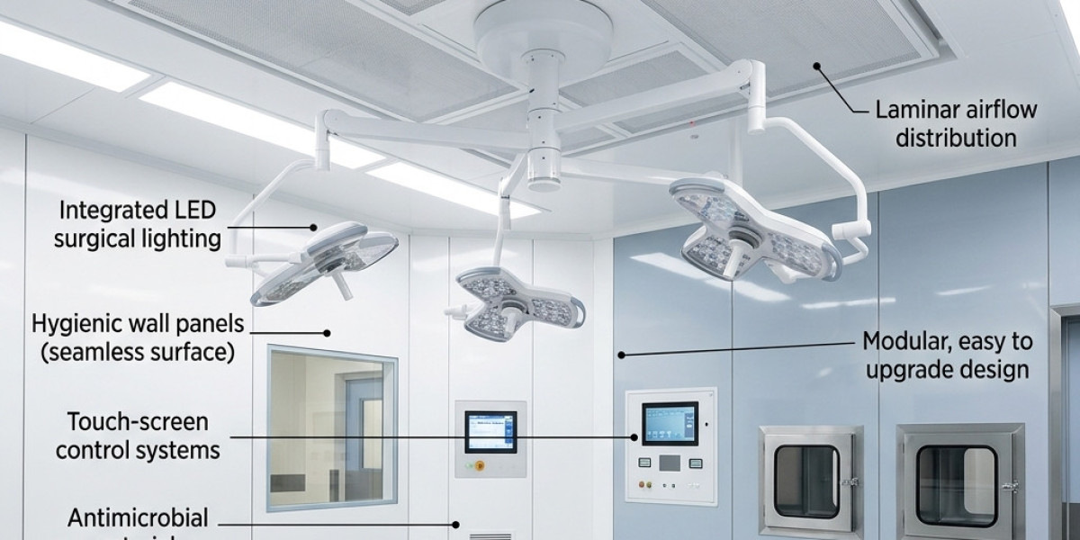 How do Modular Ophthalmic OT Turnkey Project Company support sterile environments?