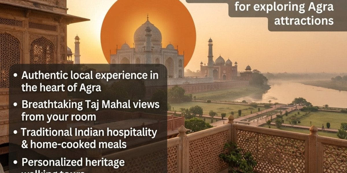 Is a homestay in Agra suitable for travellers visiting multiple attractions?