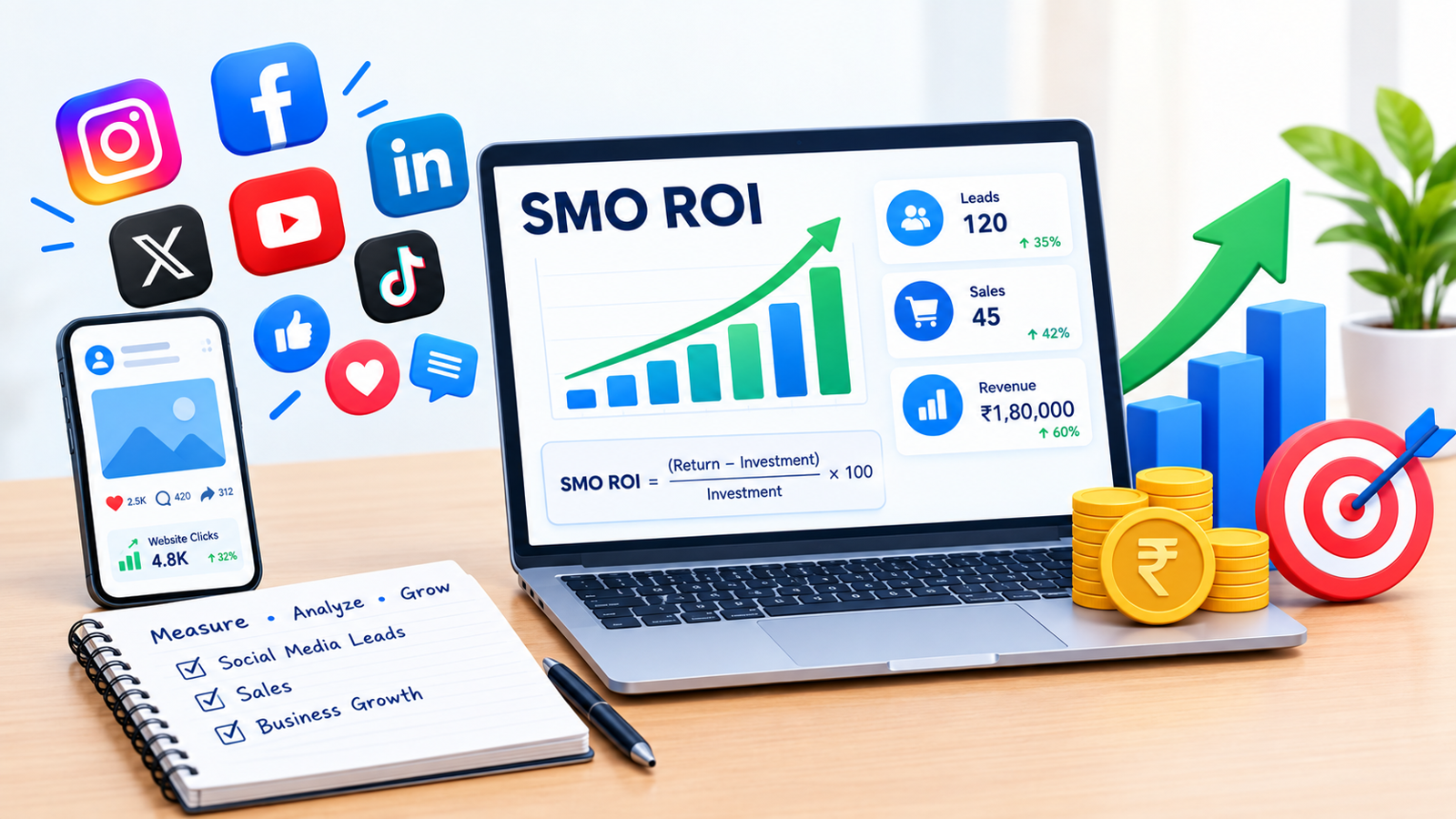 How to Measure SMO ROI: Social Media Leads, Sales and Growth