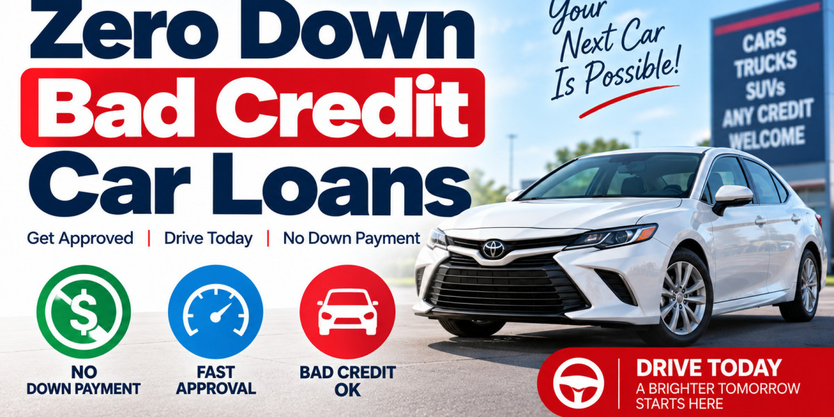 Zero Down Bad Credit Car Loans: Is Zero Down Financing Real?