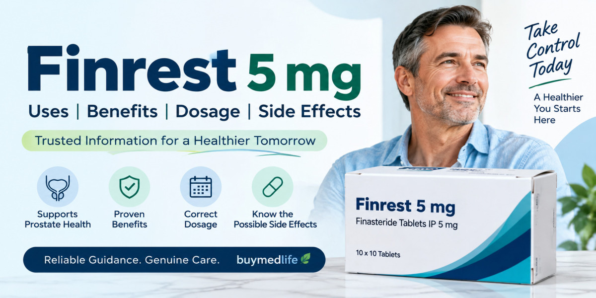 Finrest 5 mg for Hair Loss: How Finasteride Works and What Patients Should Know